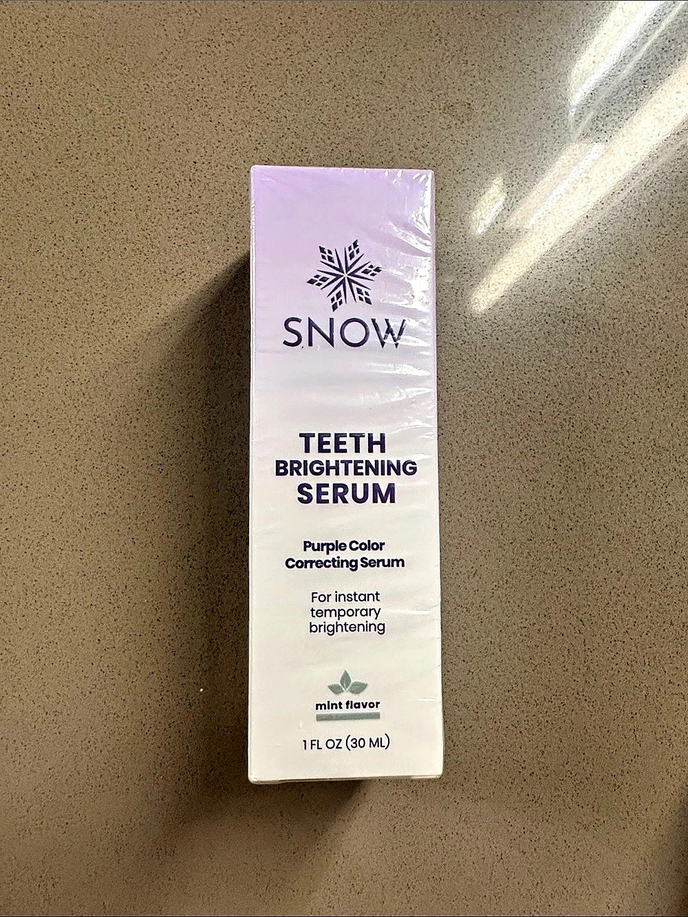 SNOW Teeth Brightening Purple Color Correcting NWT